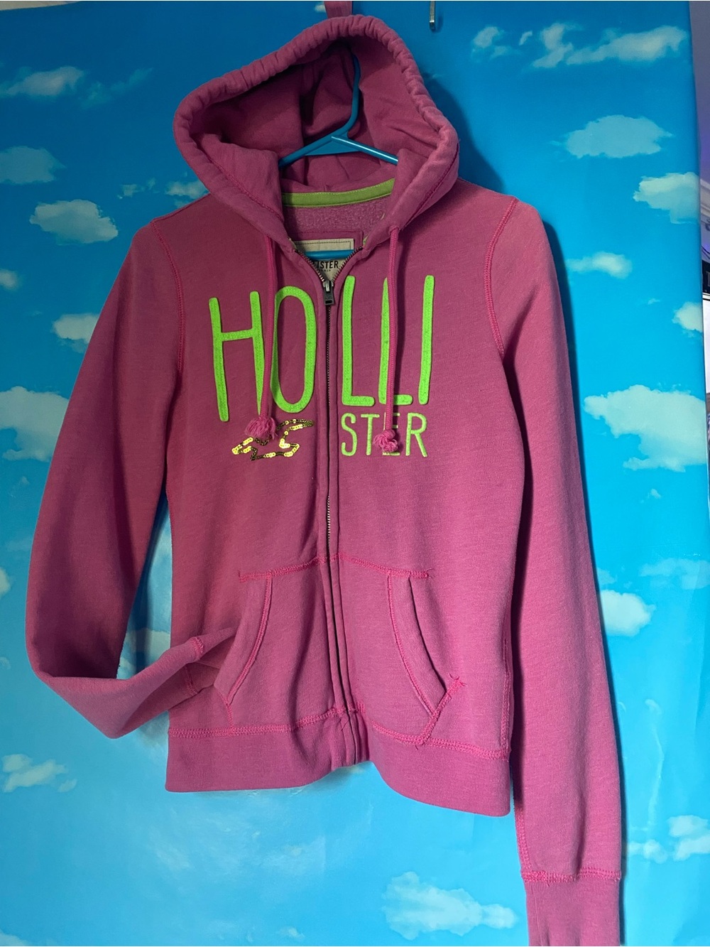 Hollister Pink Hoodie
